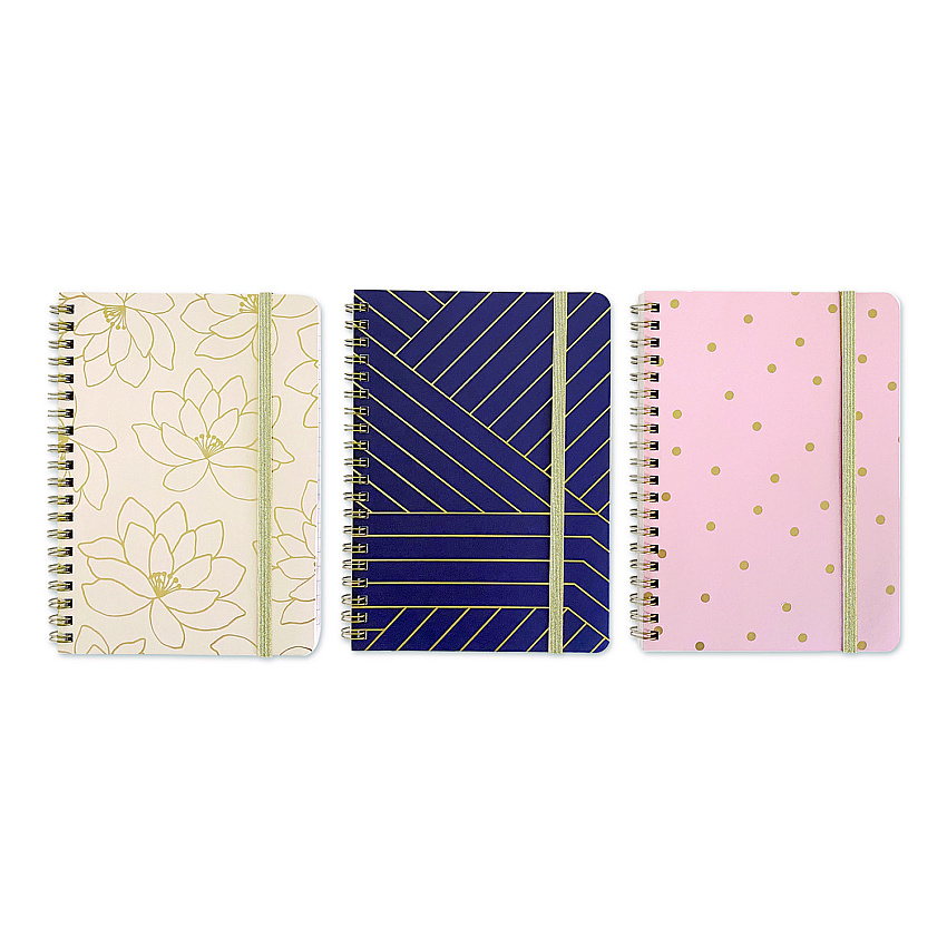 Carolina Paper Keep It In Line Personal Notebook, Medium/College Rule, Randomly Assorted Cover Colors and Designs, (80) 7 x 5 Sheets (35087)