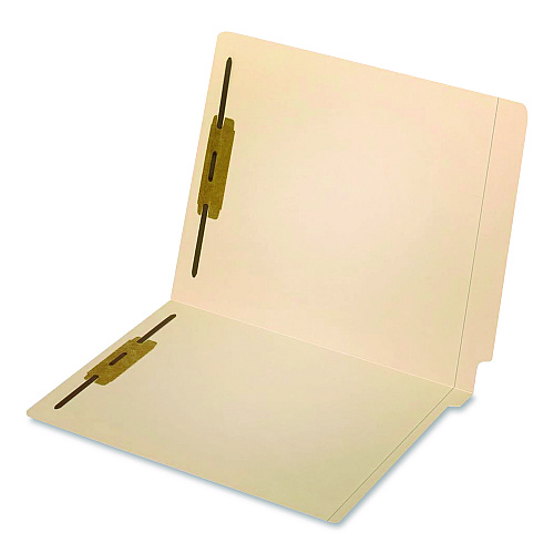 Pendaflex Manila End Tab Expanding Fastener Folders, 0.75" Expansion, 2 Fasteners, Letter Size, Manila Exterior, 50/Box (44115RP)