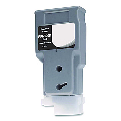 Compatible Clover Compatible Black Ink, Replacement for PFI-320 (PFI-320BK), 330 mL (WCPFI320B)
