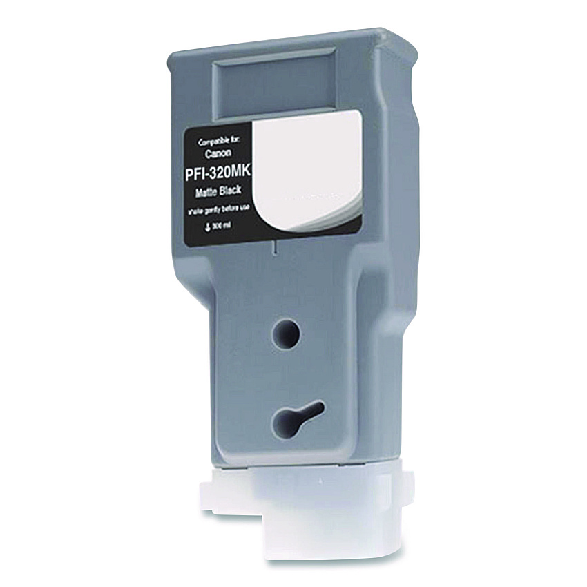Compatible Clover Compatible Matte Black Ink, Replacement for PFI-320 (PFI-320MBK), 330 mL (WCPFI320MB)