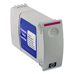 Compatible Clover Remanufactured Magenta High-Yield Ink, Replacement for 80 (C4847A), 350 mL (WH80M)