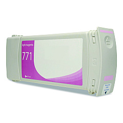 Compatible Clover Remanufactured Light Magenta Ink, Replacement for 771 (CE041A, B6Y19A) 775 mL (WH771LM)