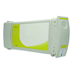 Compatible Clover Remanufactured Yellow Ink, Replacement for 771 (CE040A, B6Y18A) 775 mL (WH771Y)