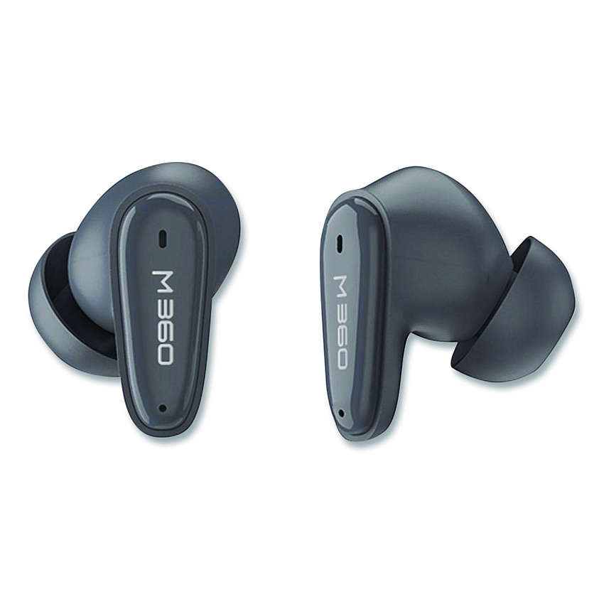 Morpheus 360 Nemesis True Wireless Earbuds, Gray (TW1800G)