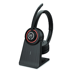 Morpheus 360 Sanctuary Wireless Noise Canceling UC Headset with Boom Mic HS6750ANC, Binaural, Over the Head Headset