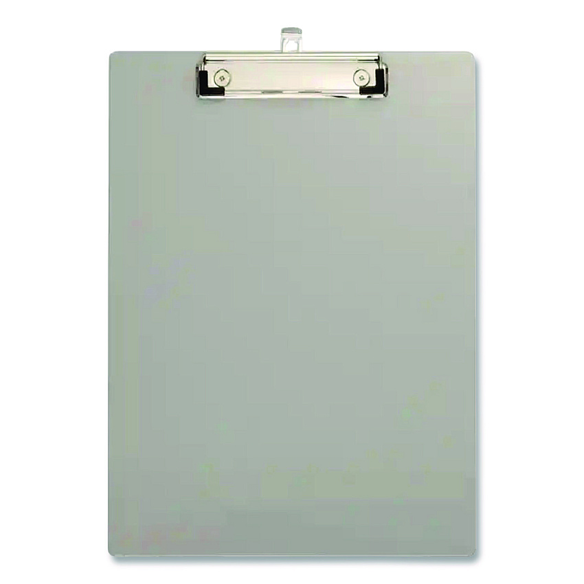 Officemate Aluminum Magnetic Clipboard, 1.5" Clip Capacity, Holds 8 x 11 Sheets, Gray (83217)