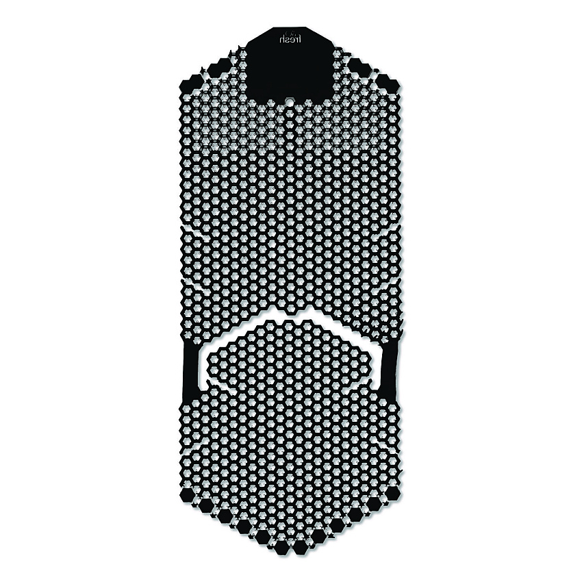 Boardwalk Vertical Urinal Screen, Midnight Coast Scent, Black, 5.22 oz, 6/Carton (VERUSBK)