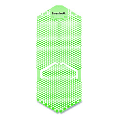 Boardwalk Vertical Urinal Screen, Cucumber Melon Scent, Green, 5.22 oz, 6/Carton (VERUSGR)