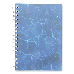 Cambridge Abyss Weekly/Monthly Planner, 8.5 x 5.5, Water-Inspired Artwork, Blue Cover, 12-Month(Jan-Dec): 2026 (1756200)