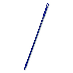 Carlisle Color Coded Fiberglass Handle, 1" dia x 48", Blue (41225EC14)