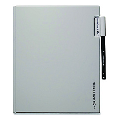 Boogie Board Blackboard Folio, 9.1" x 11.1", Magnetic Closure, Gray (BP20160001)