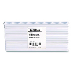 Prang Refillable Oval Watercolor Tray, White, 12/Pack (X00825)