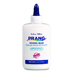 Prang Washable Liquid White School Glue, 4.4 oz, Dries Clear (X152000001)