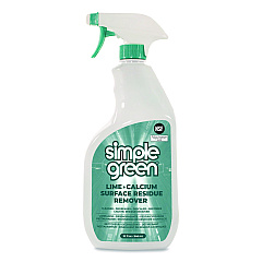 simple green Lime Calcium Surface Residue Remover, 32 oz Spray Bottle, 12/Carton (1700032)