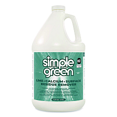 simple green Lime Calcium Surface Residue Remover, 1 gal Bottle, 6/Carton (1700128)