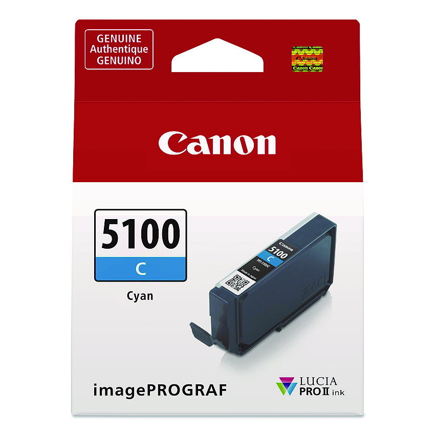 Canon 6953C002 (PFI-5100) Lucia PRO II Ink, Cyan