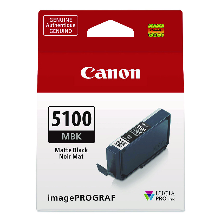 Canon 6951C002 (PFI-5100) Lucia PRO II Ink, Matte Black