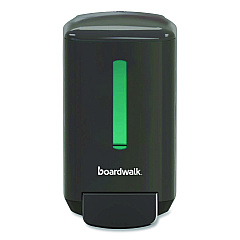 Boardwalk Manual Liquid Soap Dispenser, 5.8 x 10.3 x 3.9, Black (8350BK)