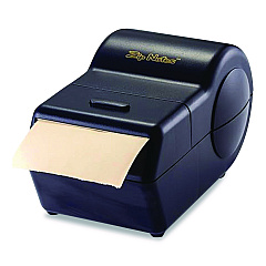 Zip Notes Administrator Dispenser, For 3 x 3 Pads, Black, Includes 150 ft Roll of Sticky Paper and 2 AA Batteries (0020)