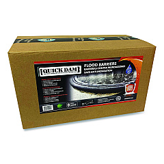 Quick Dam Flood Barriers, 6" x 10 ft x 3.5", 8/Box (QD6108)