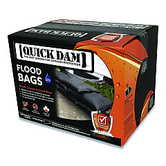 Quick Dam Flood Bags, 12" x 24" x 3.5", 20/Box (QD122420)