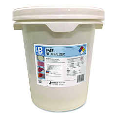 Quick Dam Base Neutralizer, 0.02 L to 4.5 L per 2 lbs of Powder, 5 gal Pail (BASEPAIL)