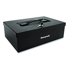 Honeywell Security Box, 12.7 x 8.8 x 4, Black (6124)