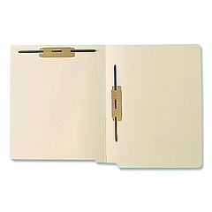 Medical Arts Press End Tab Fastener Folders, Vertical/Horizontal Fasteners, 0.75" Expansion, 2 Fasteners, Letter Size, Manila Exterior, 250/Box (52406B)