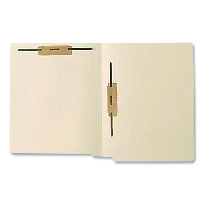 Medical Arts Press End Tab Fastener Folders, Vertical/Horizontal Fasteners, 0.75" Expansion, 2 Fasteners, Letter Size, Manila Exterior, 250/Box (52406B)