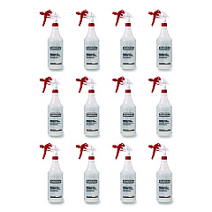 Rust-Oleum Empty Trigger Sprayer, 32 oz, Clear, 12/Carton (394872)