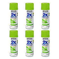Rust-Oleum Painter's Touch 2X Ultra Cover Spray Paint, High Gloss Tropical Leaf, 12 oz Aerosol Can, 6/Carton (331179)