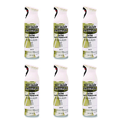 Rust-Oleum Universal Premium Spray Paint, Satin White, 12 oz Aerosol Can, 6/Carton (245210)
