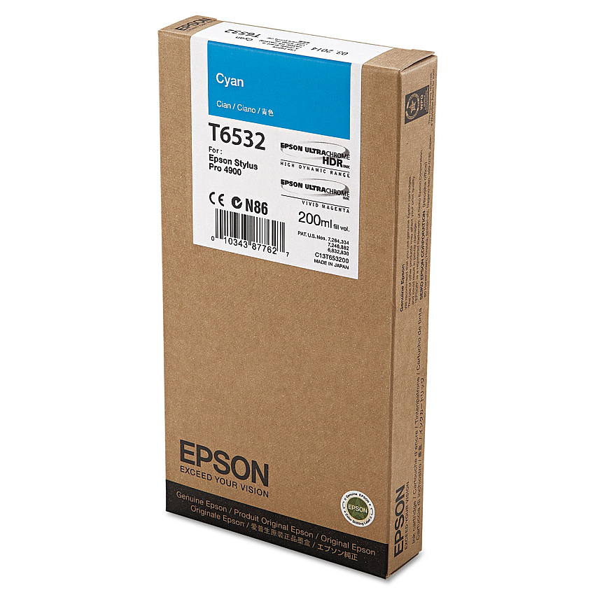 Epson T653200 Cyan Ink Cartridge