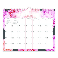 Blue Sky Joselyn Monthly Wall Calendar, Floral Artwork, 11 x 8.75, White/Multicolor Sheets, 12-Month (Jan to Dec): 2026 (147480)