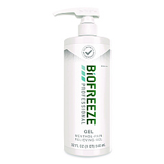 BIOFREEZE Professional Green Topical Analgesic Pain Reliever Gel, 32 oz Pump (540938)