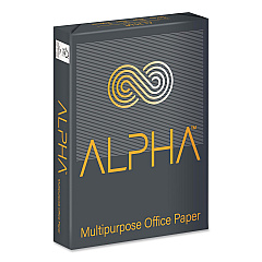 ALPHA Office Paper, 92 Bright, 20 lb Bond, 8.5 x 11, White, 500 Sheets/Ream, 10 Reams/Carton, 40 CT/Pallet, 21 Pallets/Truckload (ALPHA811WT2)