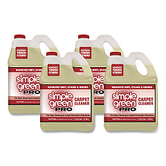 simple green Pro Carpet Cleaner, Unscented, 1 gal Bottle, 4/Carton (0506128)