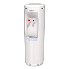 Oasis Atlantis Hot and Cold Water Dispenser, 1.4 gal, 12.8 x 13 x 40.5, White (504008)