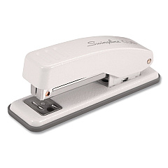 Swingline Cub Compact Metal Stapler, 20 Sheet Capacity, Arctic White (1067)