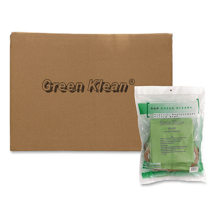 Compatible Green Klean GK-S-Coach-PRO Replacement Bag, 10 Bags/Pack, 10 Packs/Carton