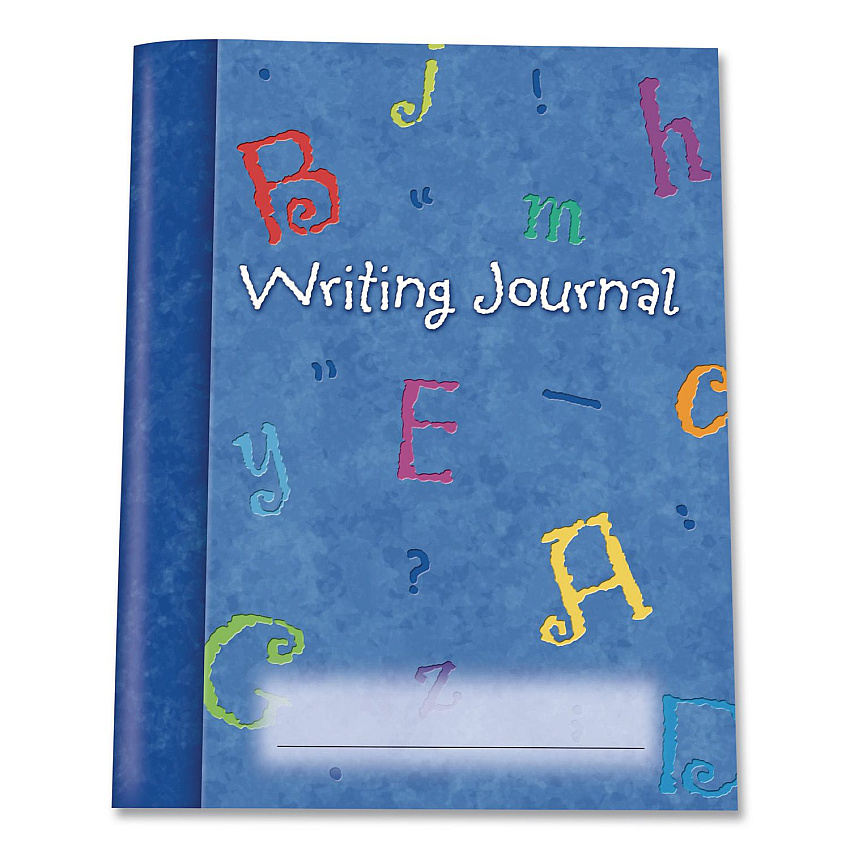 Learning Resources Writing Journals, Medium/College Rule, Blue Cover, (64) 7 x 9 Sheets, 10 Journals (LER3467)