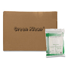 Compatible Green Klean GK-F-and-G-10 Replacement Bag, 10 Bags/Pack, 10 Packs/Carton (GKFG10)