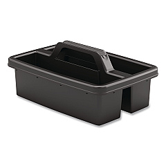 Suncast Commercial Housekeeping Cart Carry Caddy Accessory, Polypropylene, Black (HKCCADDYD)