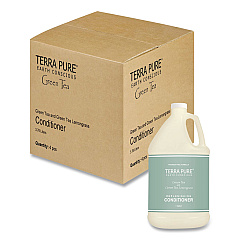 Diversified Hospitality Solutions Terra Pure Conditioner Gallon, Green Tea Lemongrass, 1 gal Bottle, 4/Carton (002256)