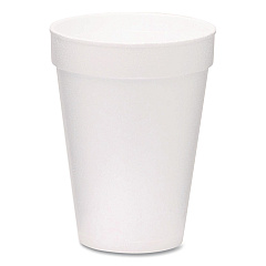 WinCup Foam Drink Cups, 14 oz, White, 1,000/Carton (221972)
