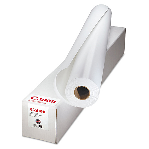 Canon Matte Coated Paper Roll, 2" Core, 5 mil, 24" x 100 ft, Matte White (0849V354)