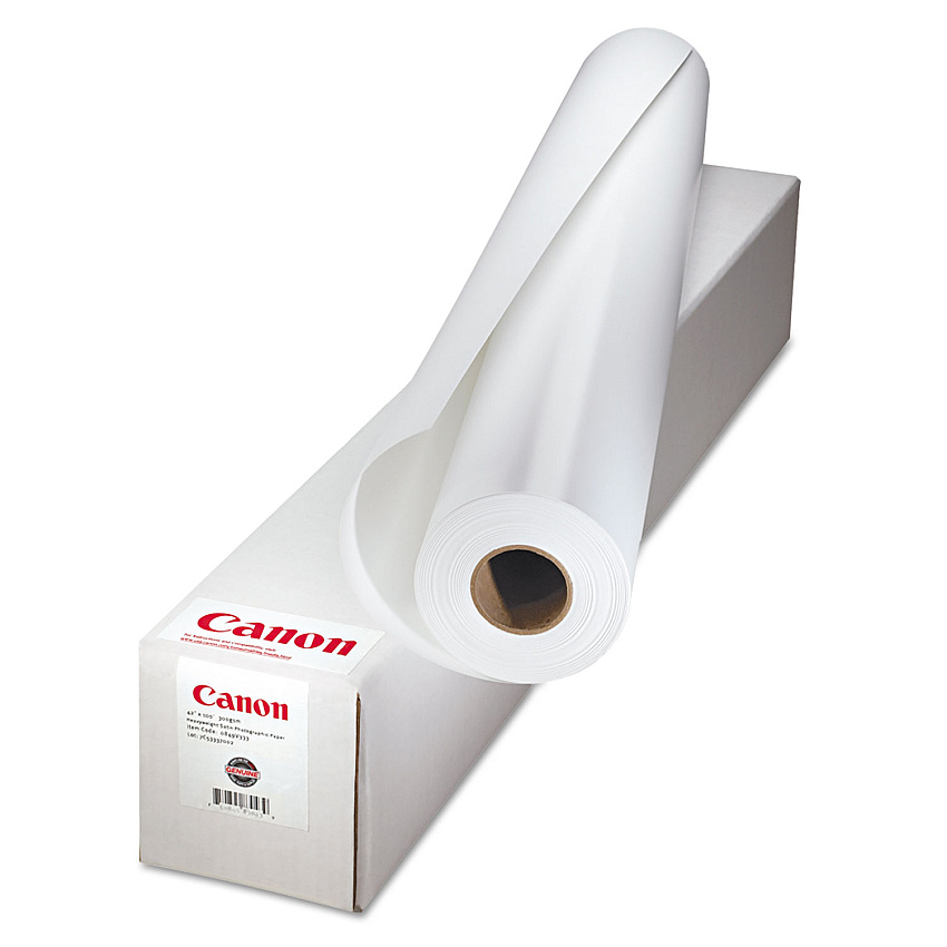 Canon Matte Coated Paper Roll, 2" Core, 5 mil, 24" x 100 ft, Matte White (0849V354)