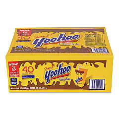 Yoo-hoo Chocolate Drink Boxes, Chocolate, 6.5 oz Box, 40/Carton (22002682)