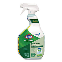 Clorox Pro EcoClean Disinfecting Cleaner, Unscented, 32 oz Spray Bottle (60213)
