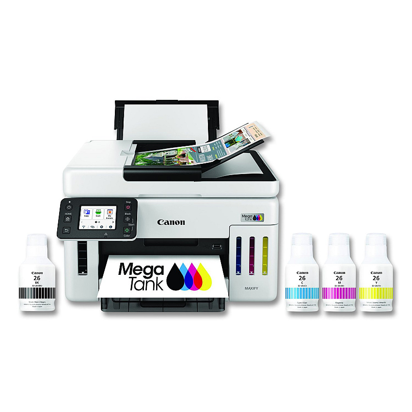 Canon MegaTank GX6120 All-in-One Printer, Copy/Print/Scan (6882C002)